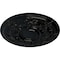 Ekena Millwork Darnay Ceiling Medallion (Fits Canopies up to 7 1/4"), Hand-Painted Black Pearl, 29 1/4"OD x 2"P CM29DABPS - alternate 3